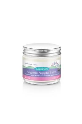 Lansinoh Organic Nipple Balm - 100% Natural &amp; USDA Certified for Breastfeeding Relief (2.03 fl oz)