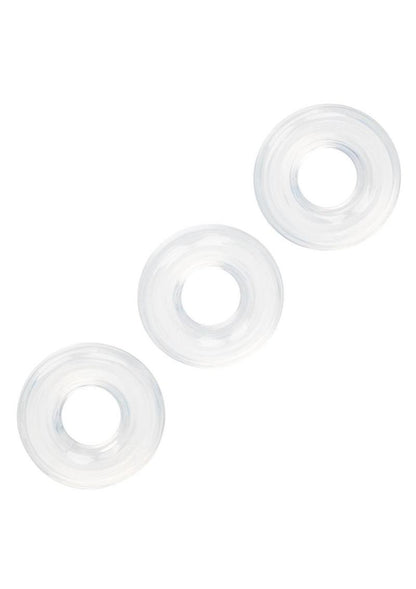 CalExotics Silicone Stacker Rings Set of 3