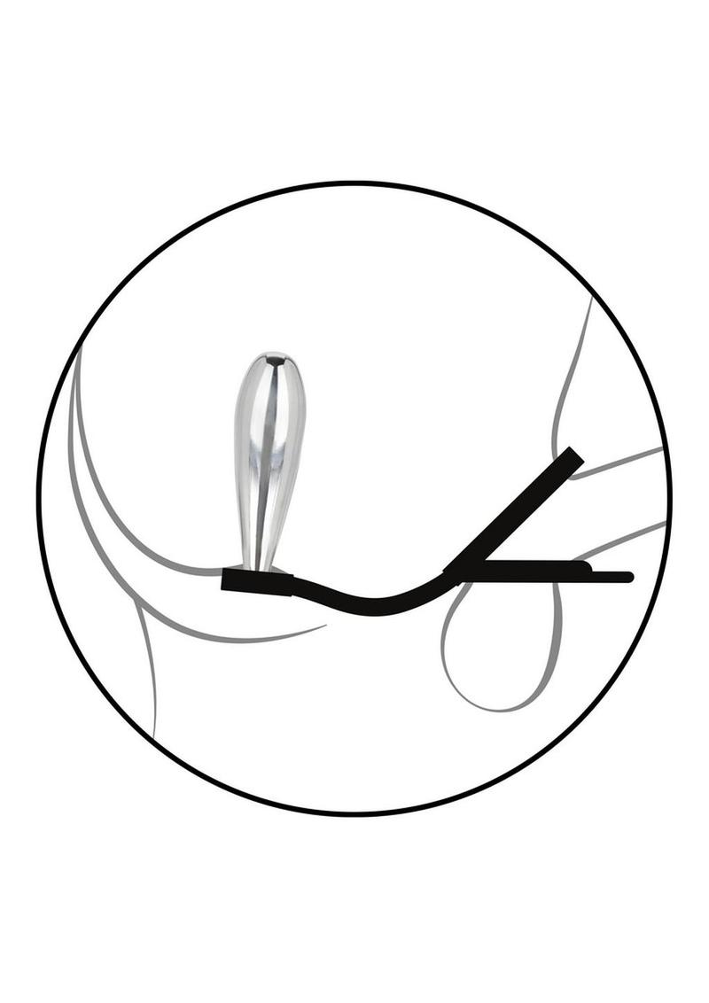Strict Leather Speed Snap Cock Ring Sleek Black Snap Fit