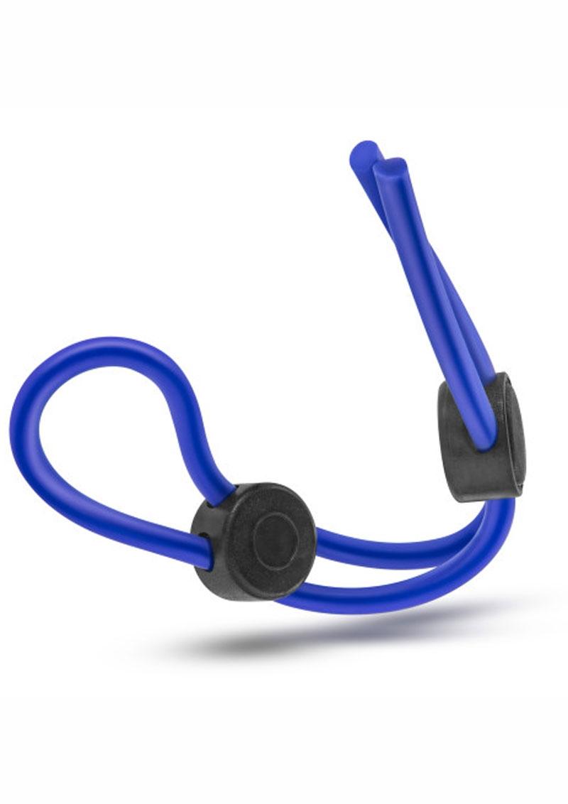 Stay Hard Silicone Double Loop Adjustable Cock Ring
