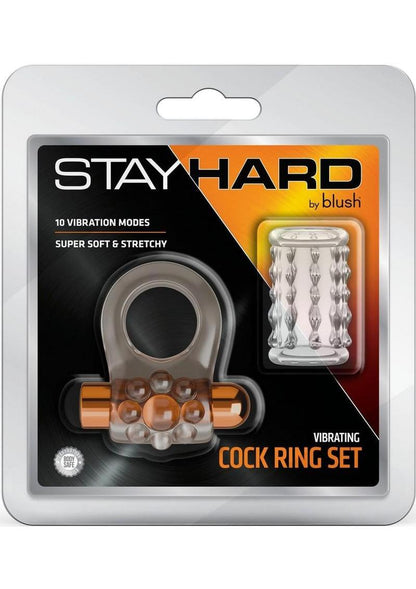 Stay Hard Beaded Cock Ring Set