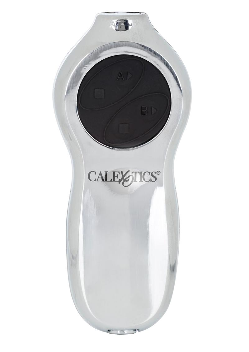 Calexotics Sterling Collection Dual Controller with Remote Control Vibrators