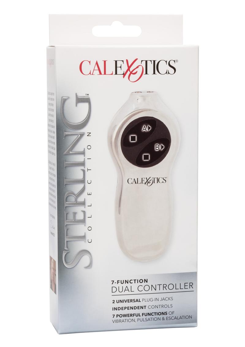 Calexotics Sterling Collection Dual Controller with Remote Control Vibrators