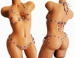 Stars And Stripes Micro Uncensored String Bikini Lingerie Set