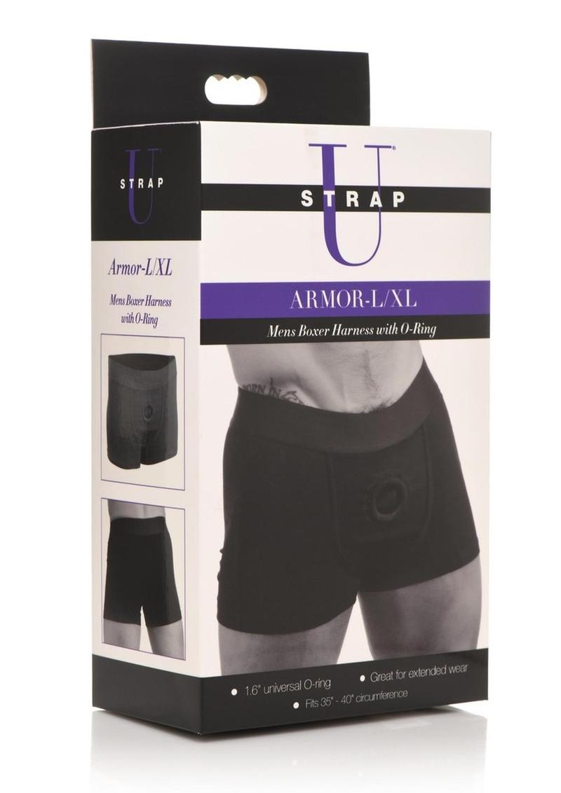 Strap U Armor Mens Boxer Harness with O-Ring