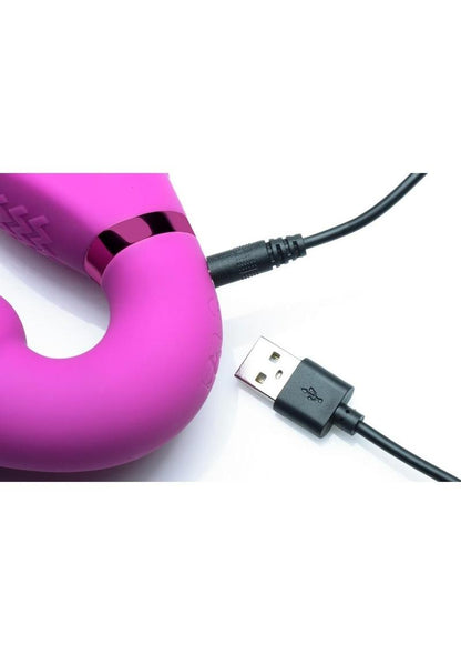 10X Evoke Ergo Fit Inflatable and Vibrating Strapless Strap On