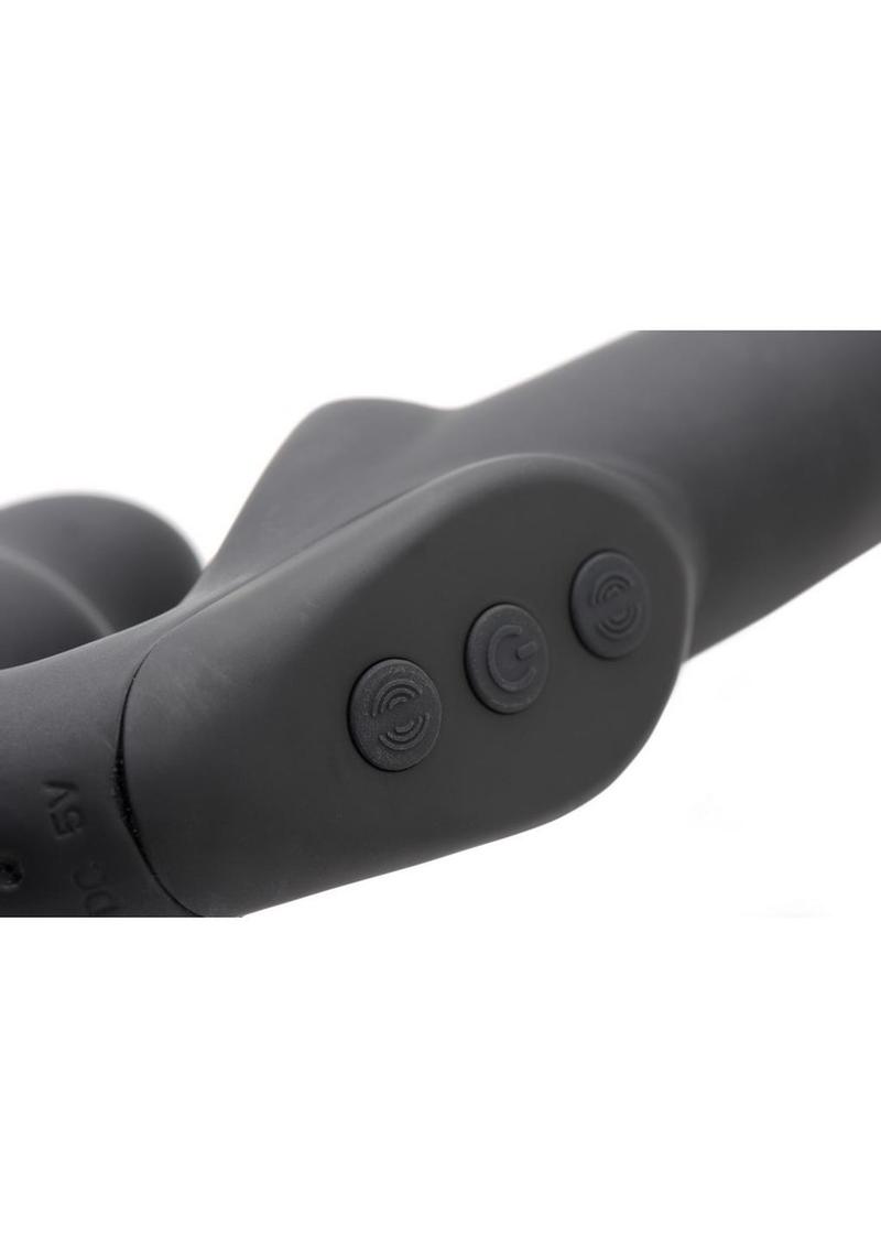 Strap U Evoke Super Charged Rechargeable Vibrating Strap-On