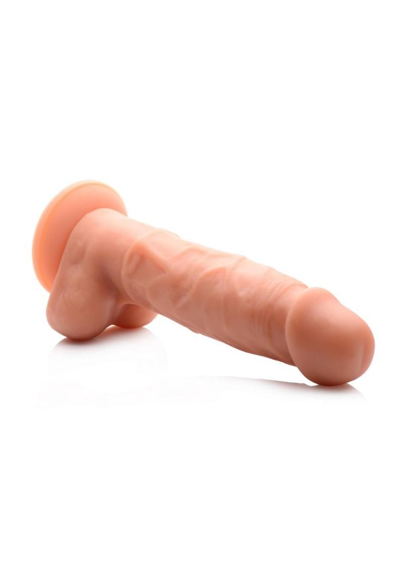 Strap U Power Pecker Silicone Dildo with Balls