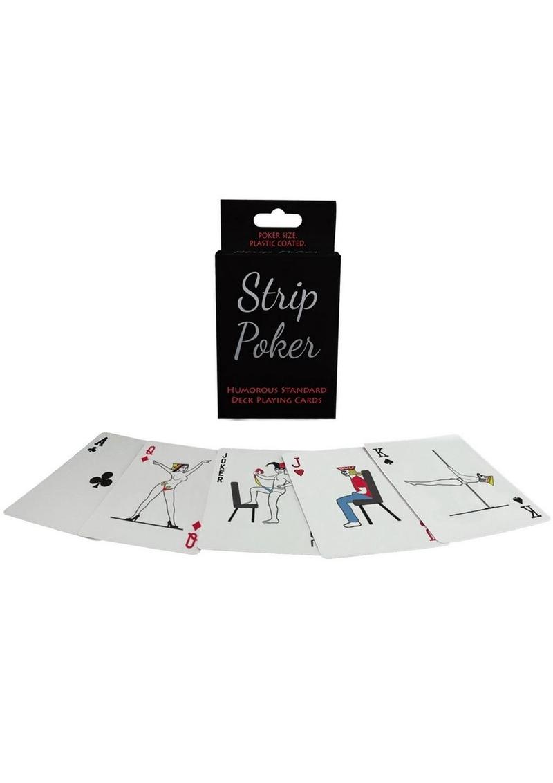 Strip Poker Card Game Humorous Standard Deck for Adults