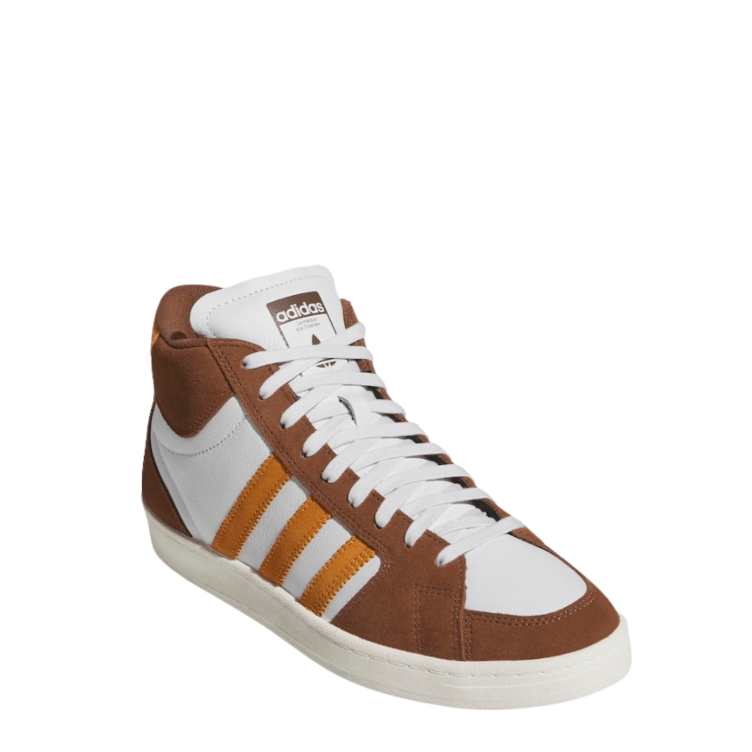 Adidas Skateboarding Superskate Skate Shoe - Brown/Orange/White