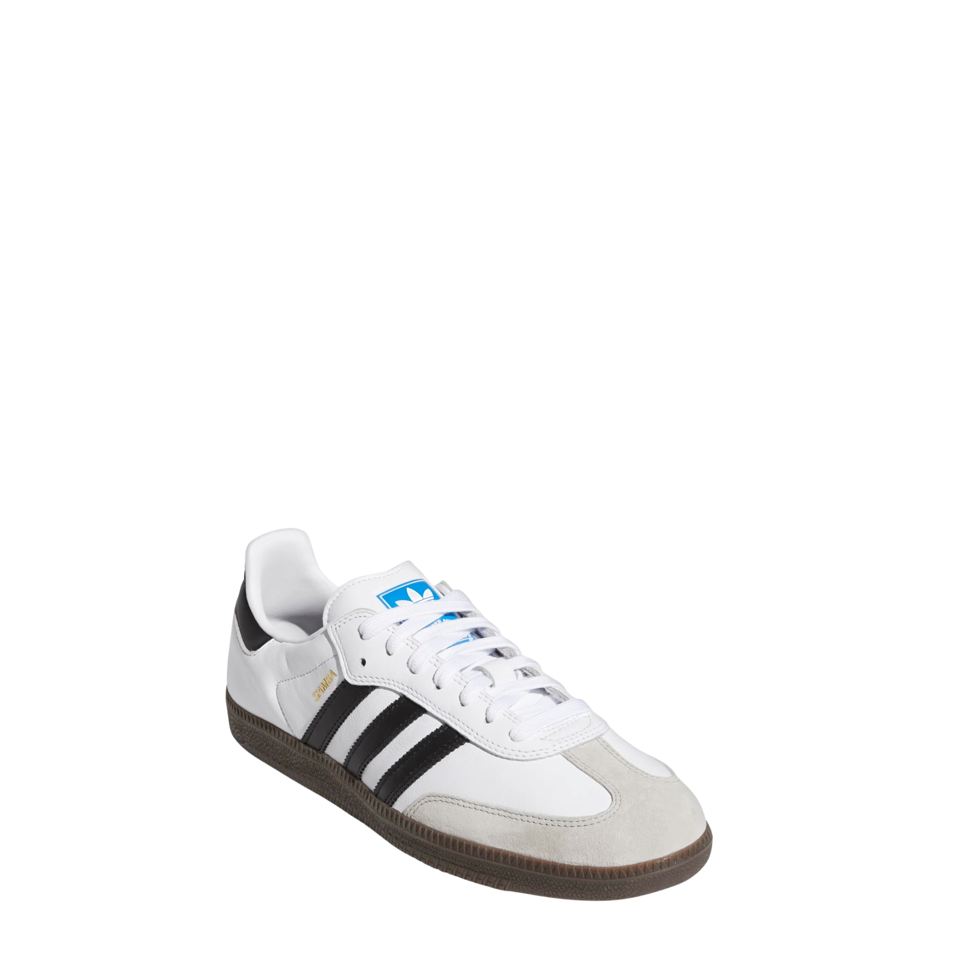 Adidas Skateboarding Samba ADV Skate Shoe - White/Black/Gum