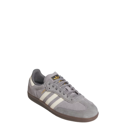 Adidas Skateboarding Samba ADV Skate Shoe - Grey Four / Cream White / Grey Three