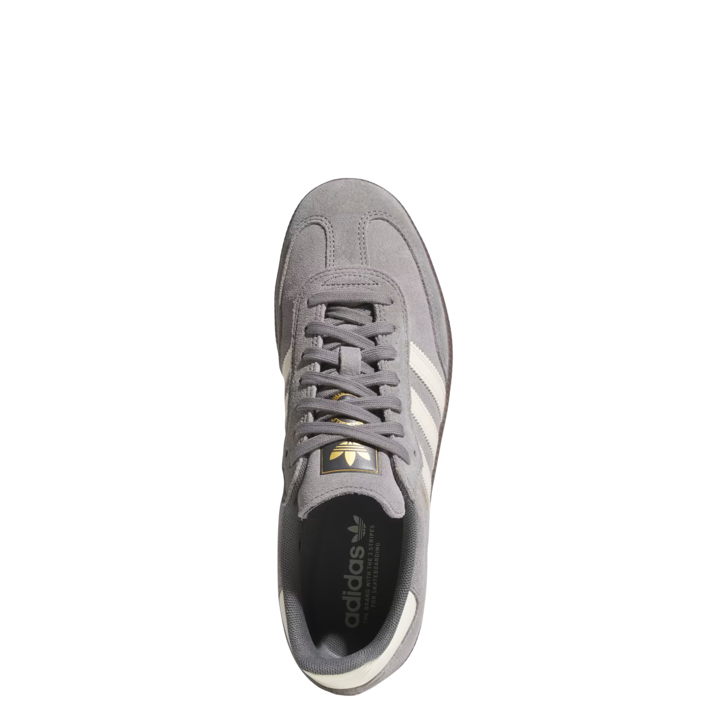 Adidas Skateboarding Samba ADV Skate Shoe - Grey Four / Cream White / Grey Three