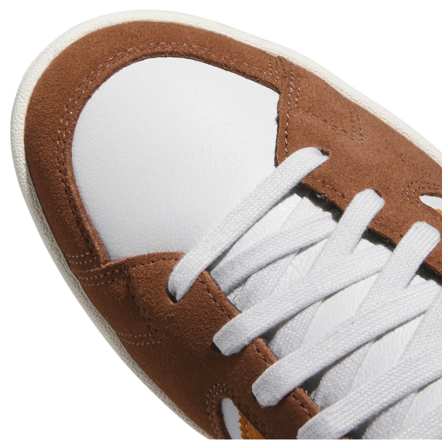 Adidas Skateboarding Superskate Skate Shoe - Brown/Orange/White