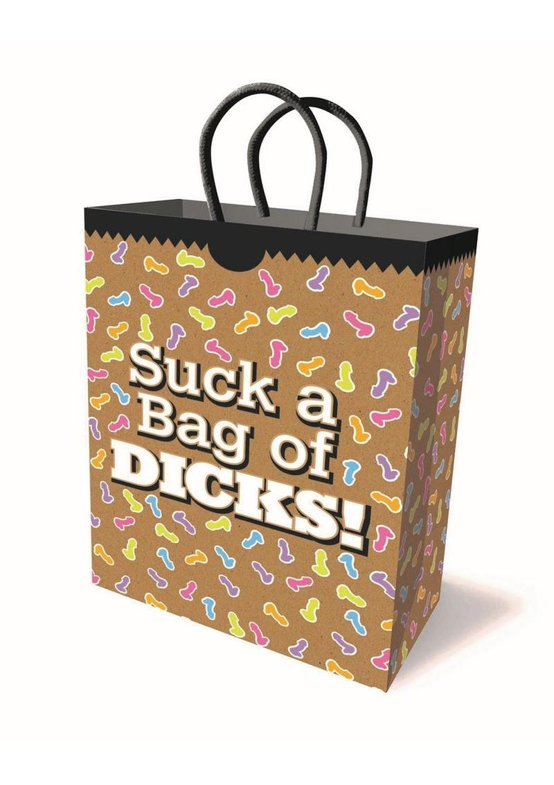 Suck a Bag of Dicks Gift Bag Fun And Cheeky Gift Packaging for Adults