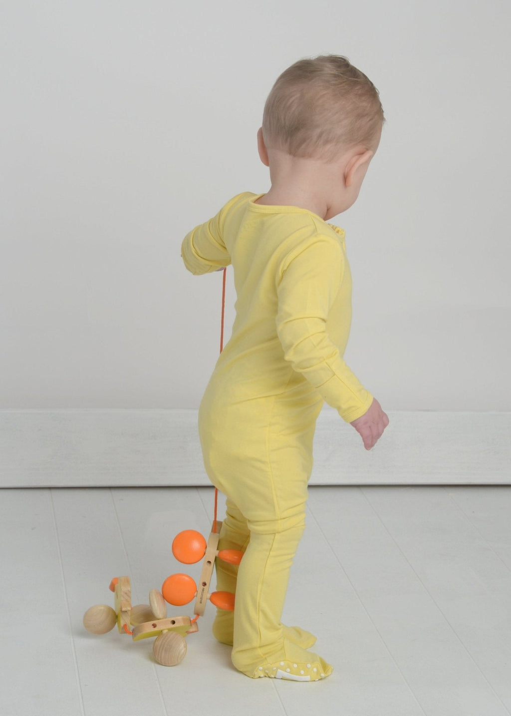 Butter Yellow Bamboo Onesie