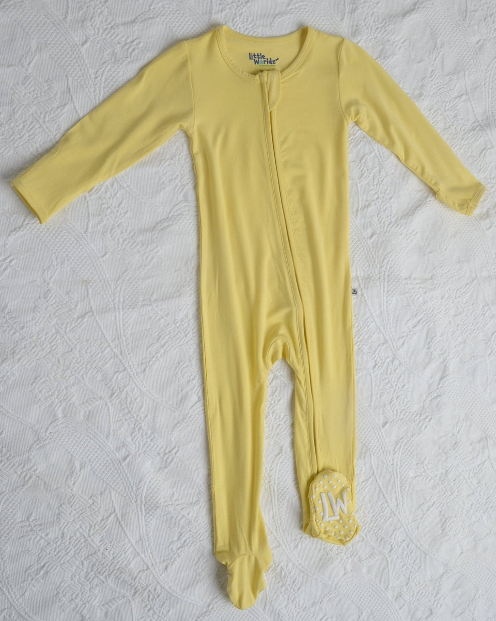 Butter Yellow Bamboo Onesie