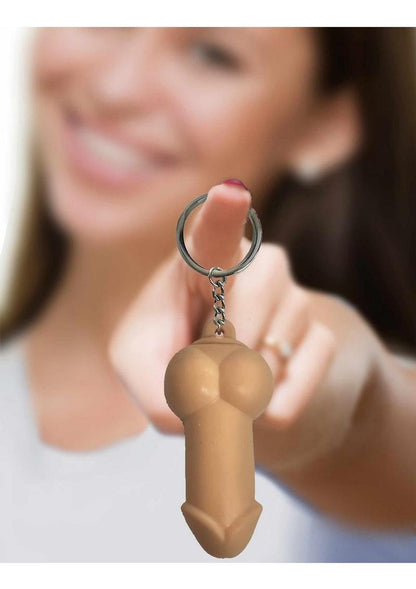 Super Fun Key Chain Squishy Penis Naughty Stress Relief And Gag Gift