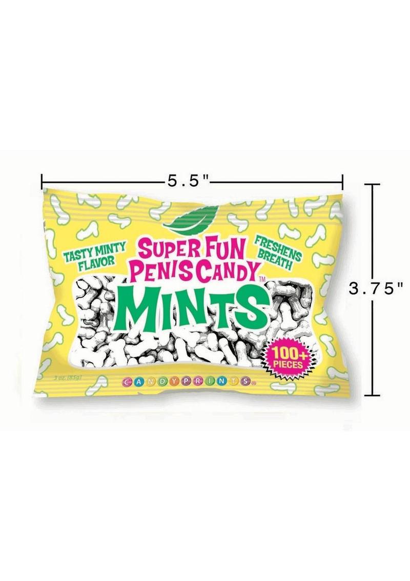 Super Fun Penis Candy Mints Tasty Minty Flavor