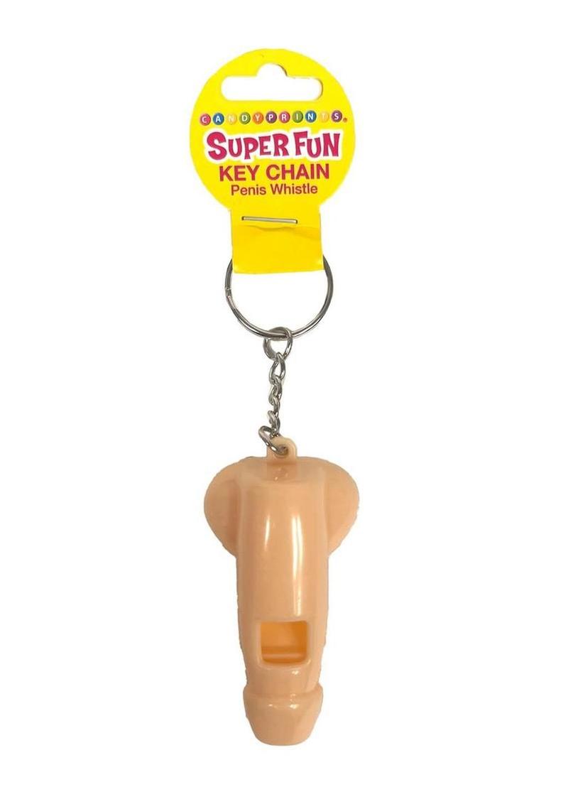 Super Fun Penis Whistle Key Chain