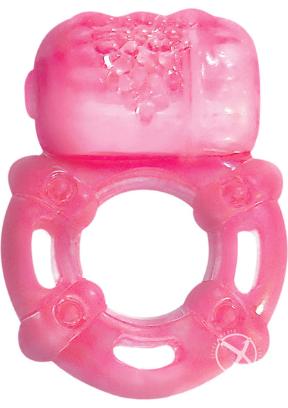 Super Stud Orgasmic Vibrating Silicone Cock Ring