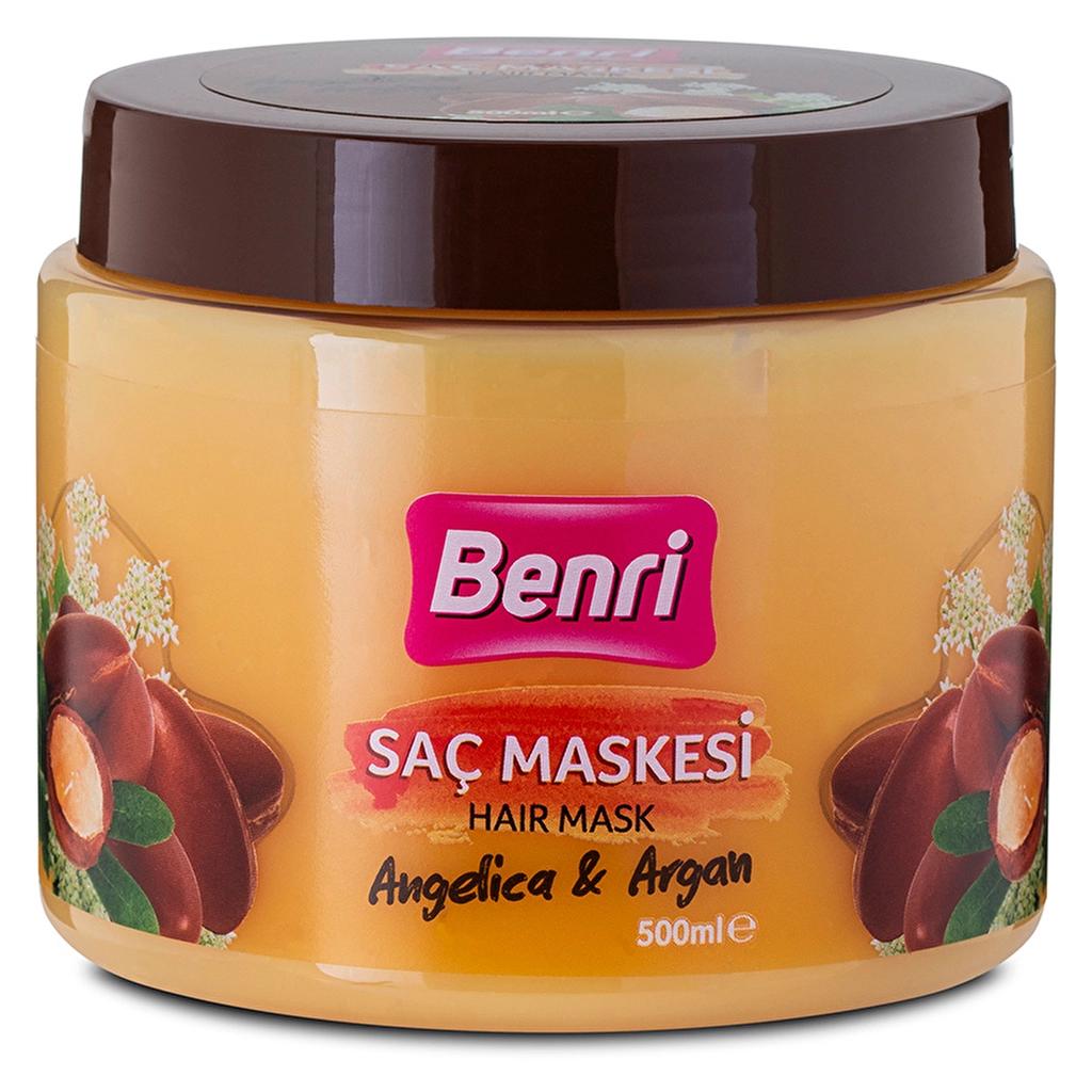 Benri Angelica &amp; Argan Hair Mask for Deep Nourishment 500 ml