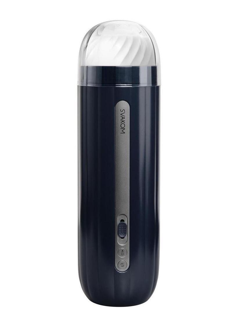 Svakom Hannes Neo Interactive Throbbing Masturbator Rechargeable