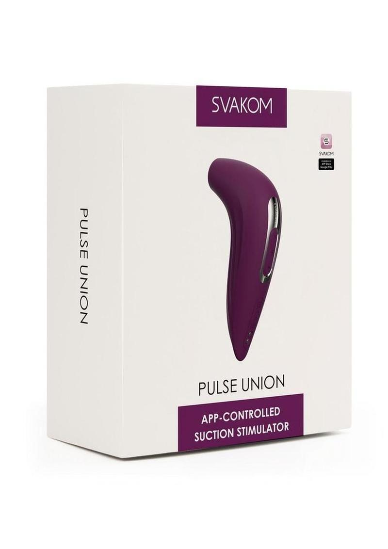 Svakom Pulse Union App-Controlled Silicone Suction Stimulator