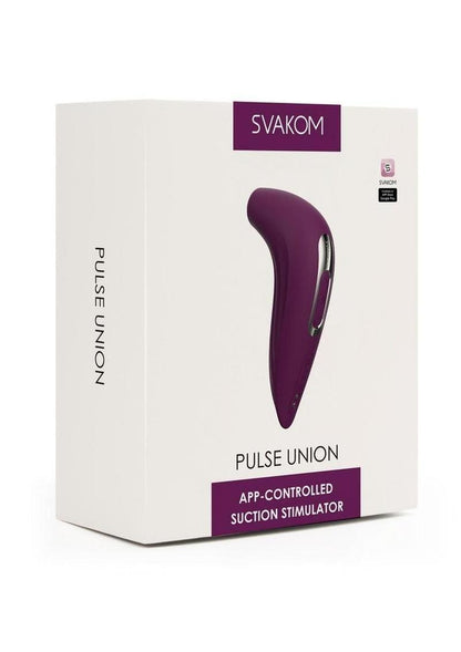 Svakom Pulse Union App-Controlled Silicone Suction Stimulator