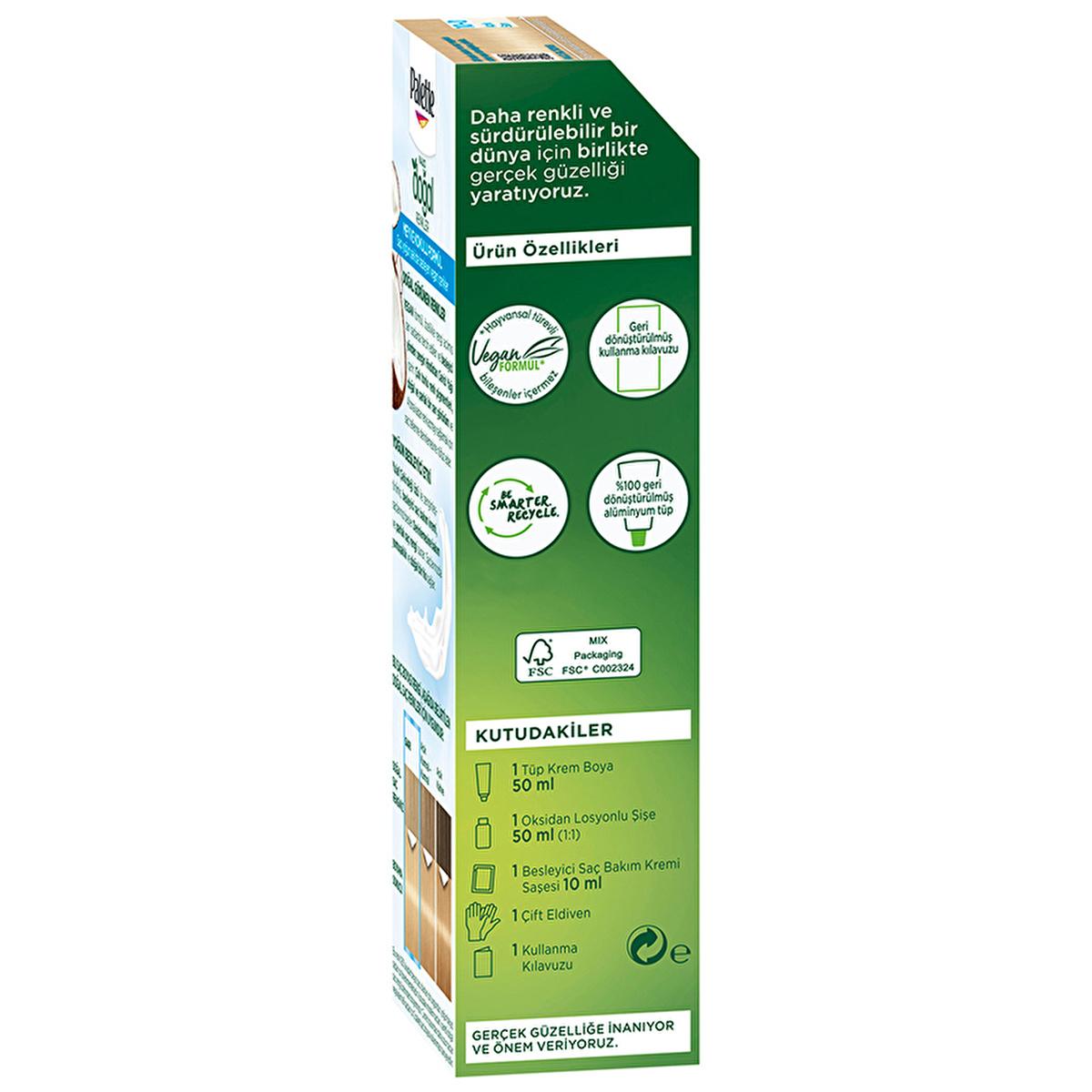 Palette Natural Light Blonde Hair Dye 10-0 - Permanent, Natural Ingredients Enriched Formula