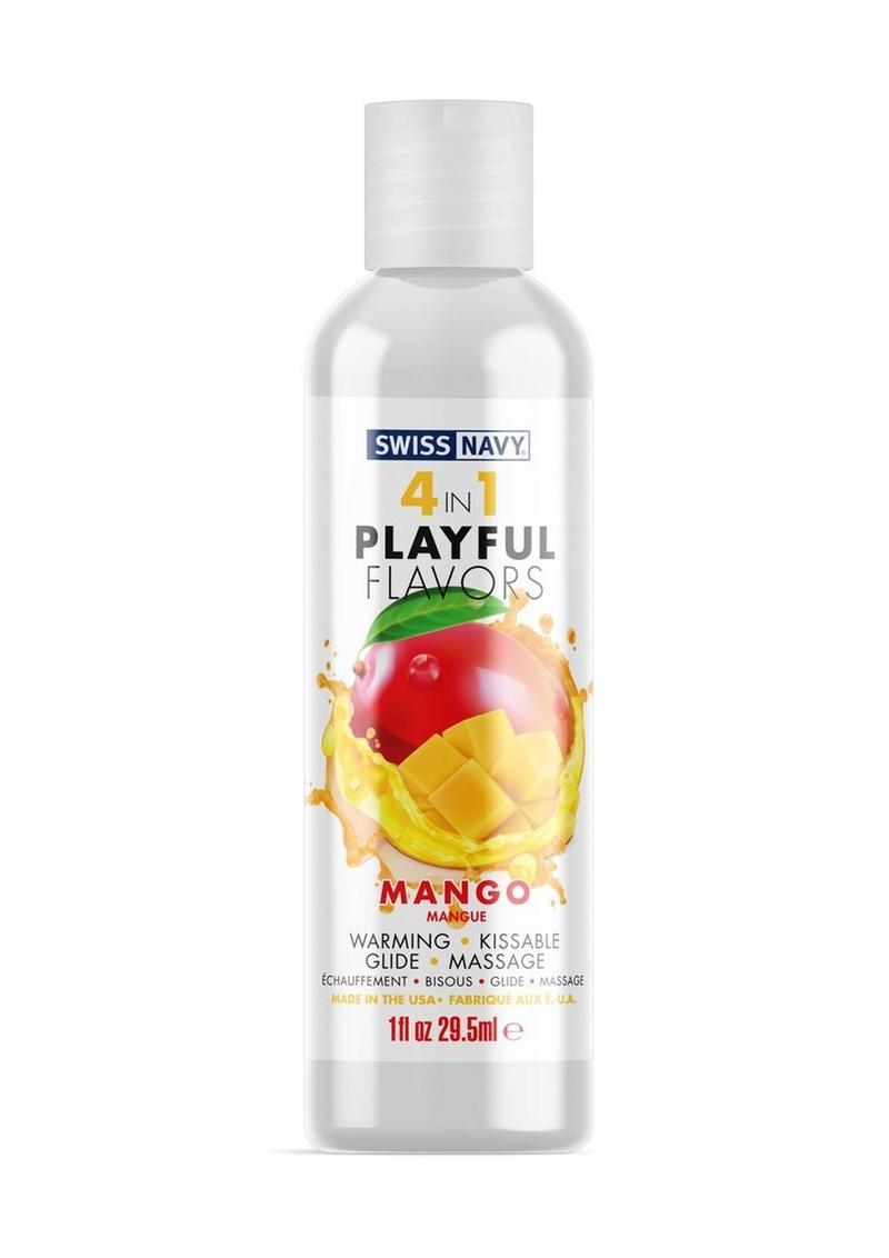 Swiss Navy 4 in 1 Playful Flavors Mango