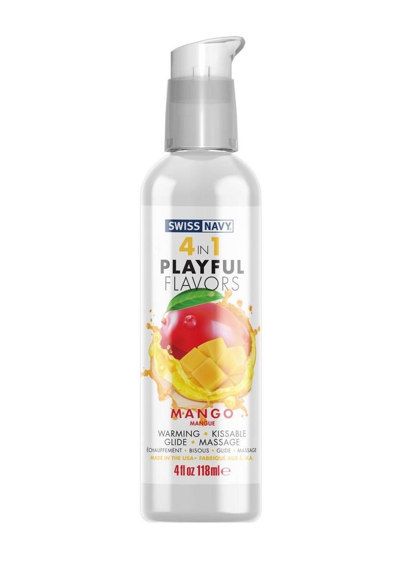 Swiss Navy 4-in-1 Playful Flavors Lubricant
