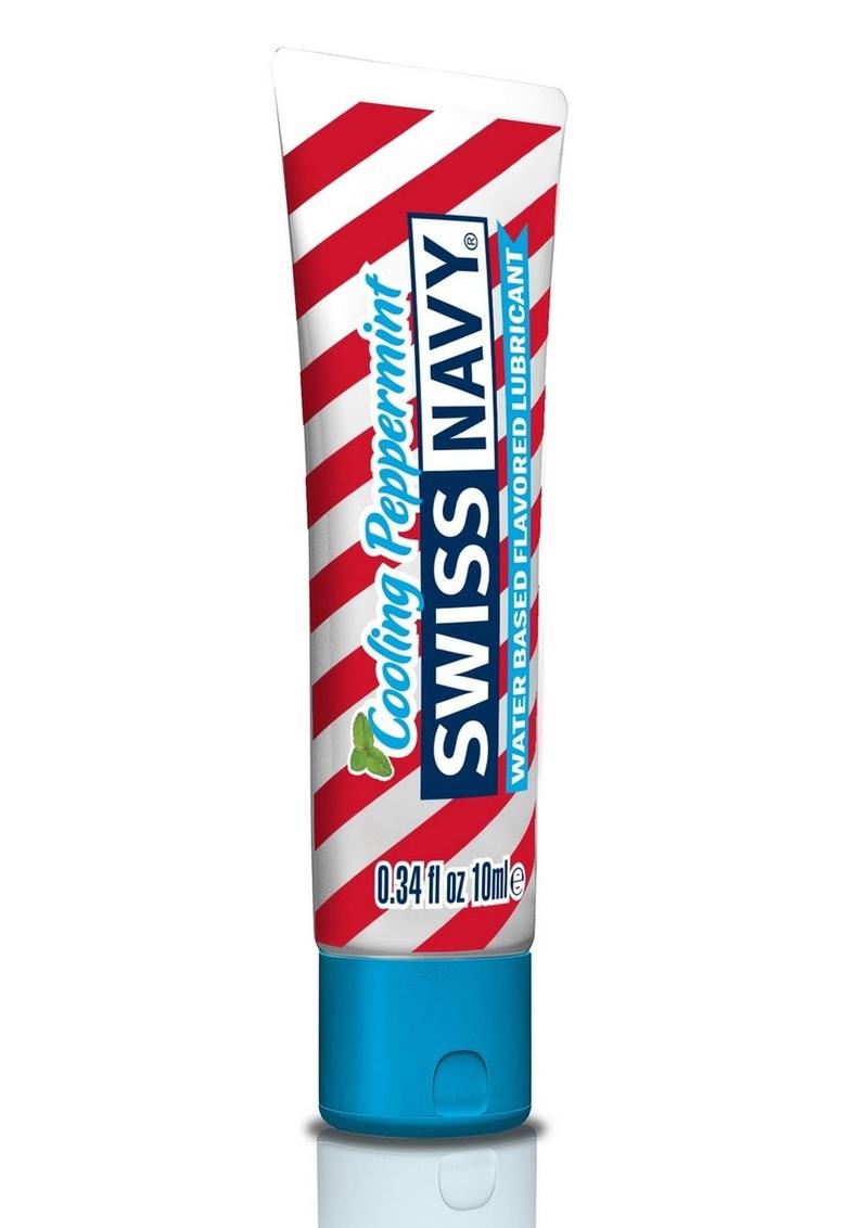 Swiss Navy Cooling Peppermint Flavored Lubricant