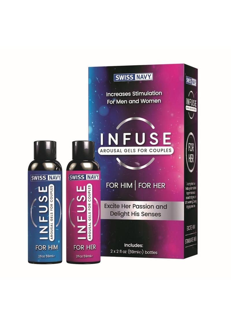 Swiss Navy Infuse His And Hers Arousal Gel Set