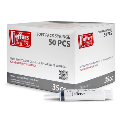 Jeffers Syringe with Catheter Tip