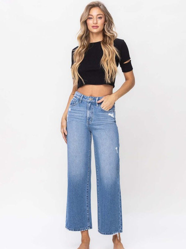 Bex High Rise Wide Jeans