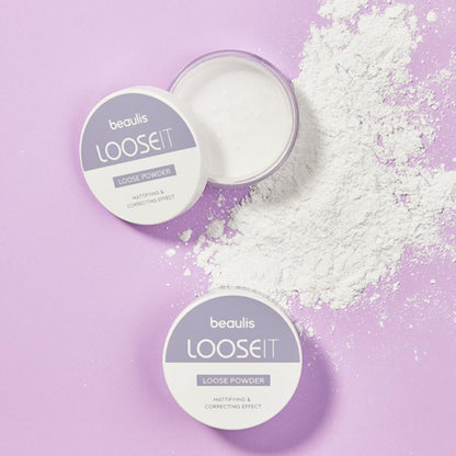 Beaulis Loose It Rose Transparent Powder: Brighten, Set, and Control Shine for Long-Lasting Makeup