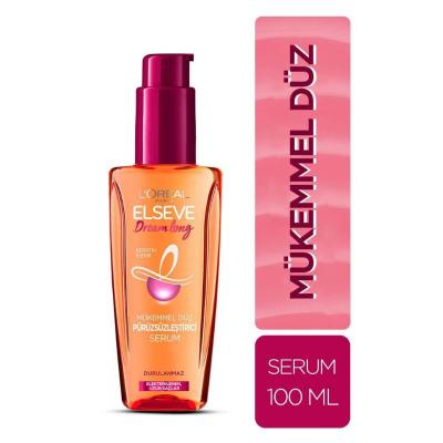 Elseve Dreamy Long Anti-Frizz Hair Serum with Keratin &amp; Cocoa Oil - 3.38 fl oz