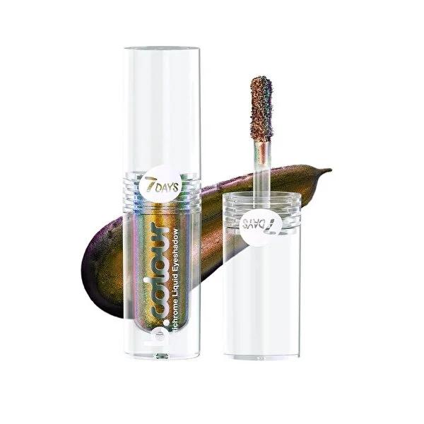7Days B.Colour Gold Blood Multichrome Eyeshadow - Vegan, Long Lasting, Color Shifting Eye Makeup