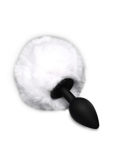 Tailz Fluffy Bunny Tail Silicone Plug