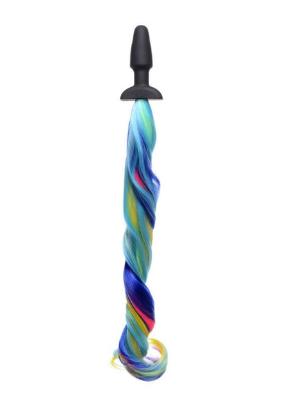 Tailz Hot Pink Pony Tail Anal Plug Fun and Flirty Anal Play Accessory