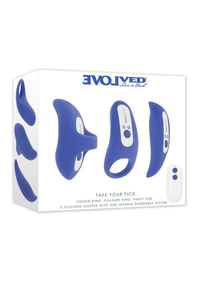 Evolved Take Your Pick Silicone Bullet Set