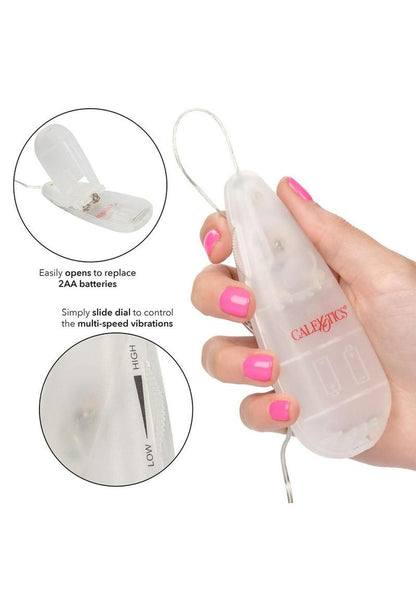 Calexotics Teardrop Bullet Vibrator With Wired Remote Control
