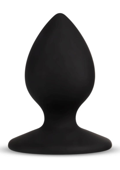 Temptasia Slut Silicone Butt Plug Black