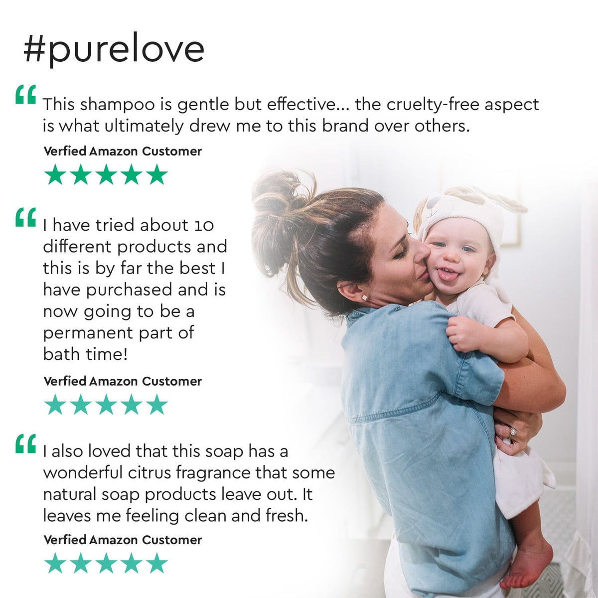 Baby Shampoo &amp; Body Wash (Tear-Free)