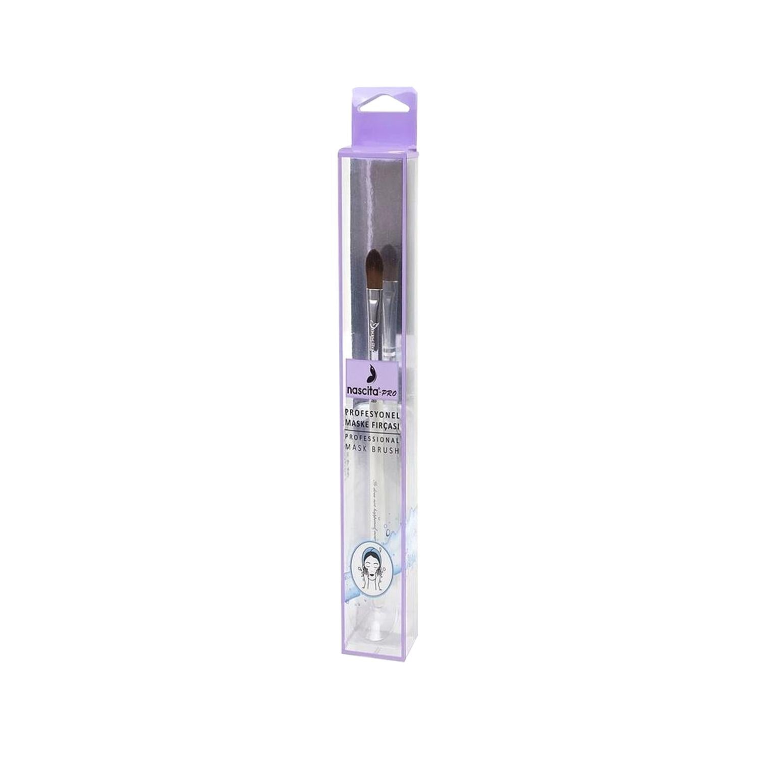 Nascita Eye Mask Brush for Gentle Skincare Routine - Soft Bristles, Precise Application, NASBRUSH0283