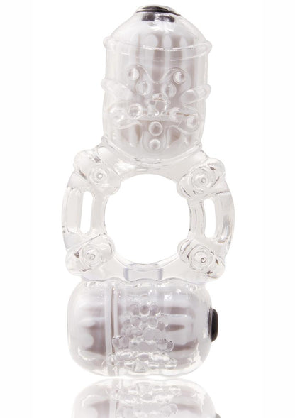 The Big O2 Double Vibrating Pleasure Ring