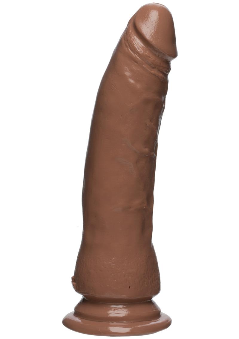 The D Thin D 7 Inch Dildo FirmSKYN Material Suction Cup