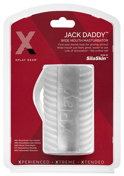 XPlay Jack Daddy Wide Mouth SilaSkin Pleasure Masturbator