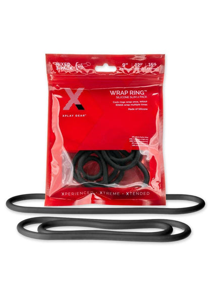 XPlay Wrap Ring Silicone Slim 3-Pack Mixed Sizes